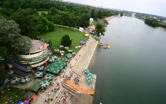 ada ciganlija hotel beograd