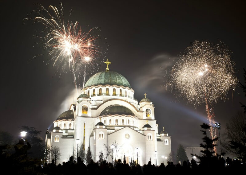 Orthodox New Year in Belgrade