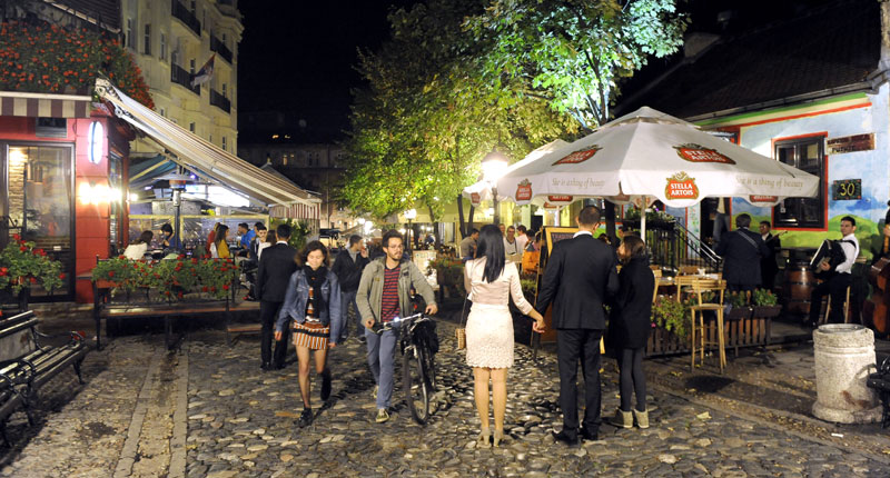 hotel skadarlija nightlife belgrade